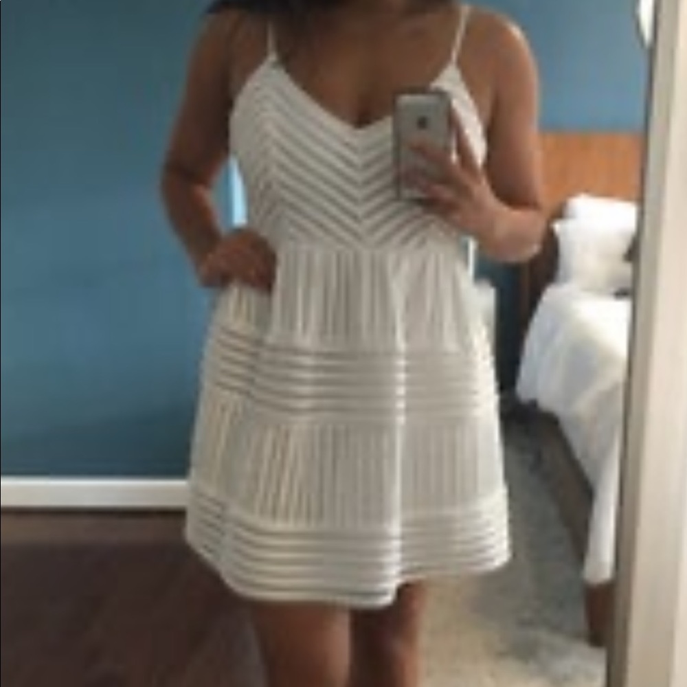 F21 Plus white eyelet dress-NWT